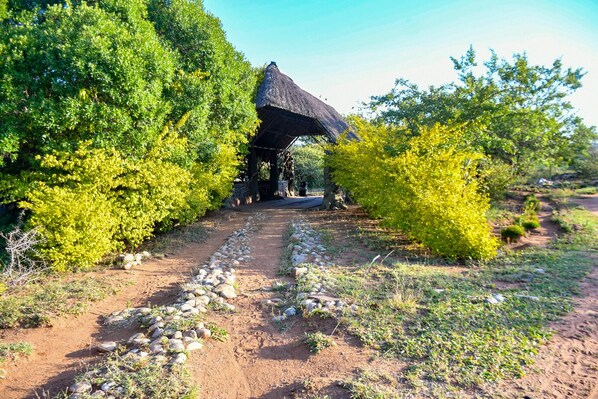 Façade de l’hébergement 