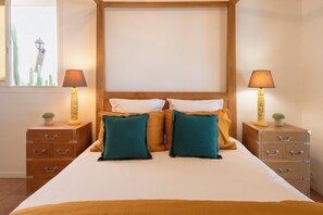 7 habitaciones y sábanas de algodón egipcio 