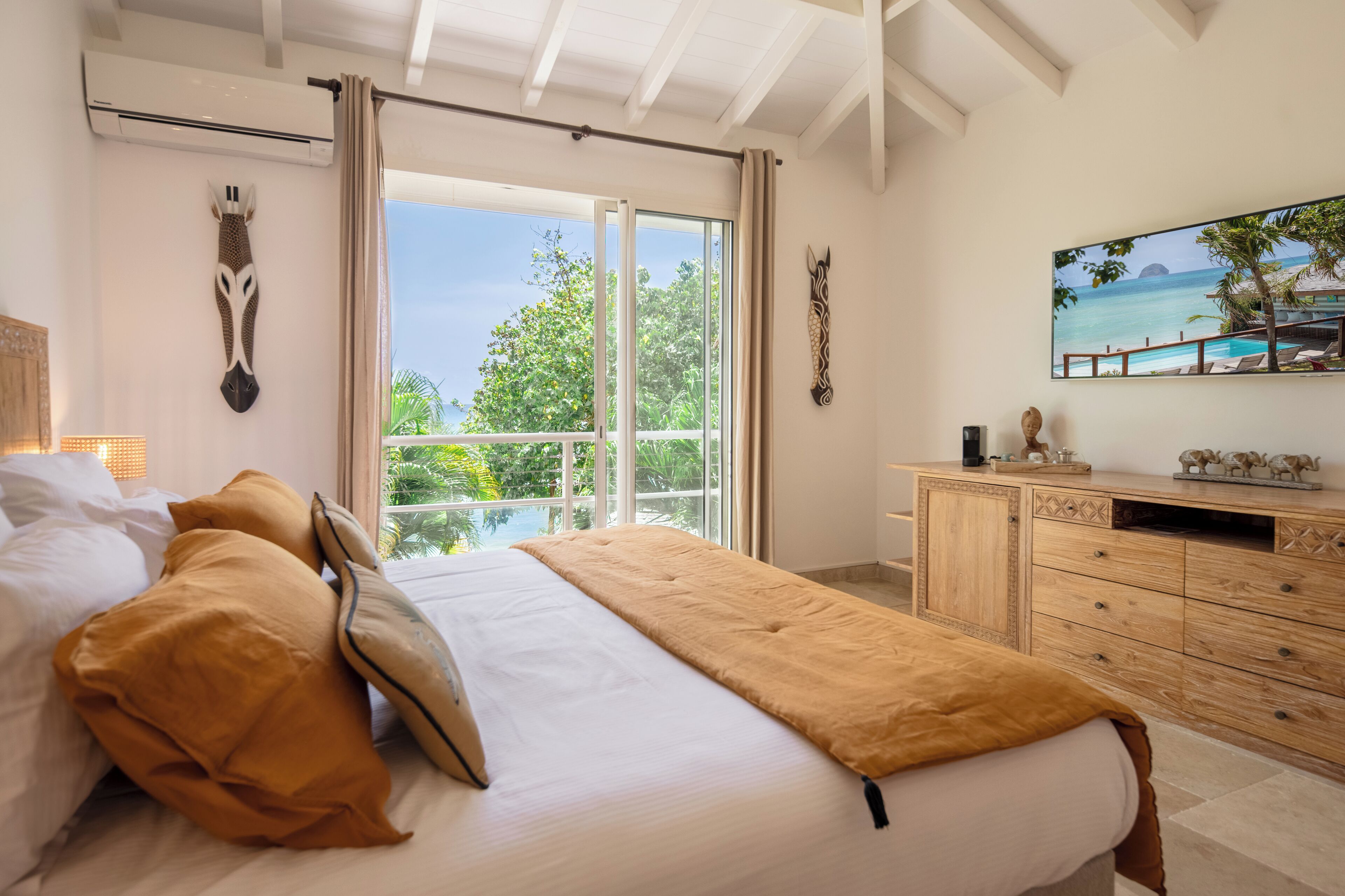 Luxury Villa, Private Pool, Sea View | 7 bedrooms, Egyptian cotton sheets, premium bedding, memory-foam beds