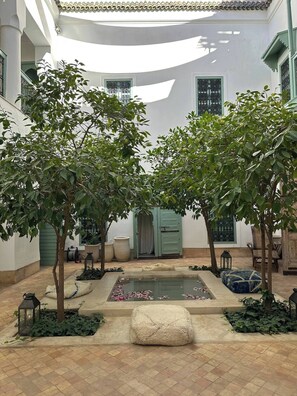 Overnattingsstedets uteområder