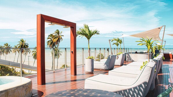 Terrace/patio - Setai Yacht Luxo - By Almare Flats (Joao Pessoa)