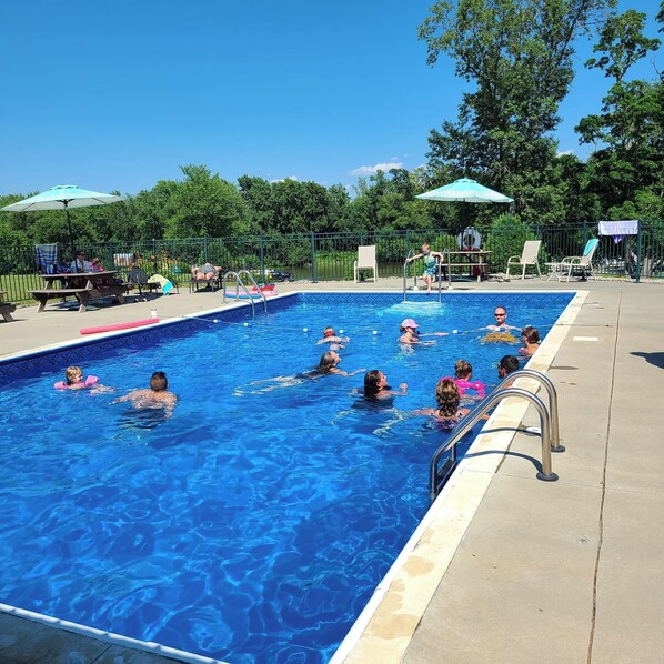 Außenpool, beheizter Pool