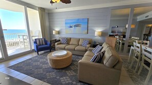 Smart TV, DVD player, table football, ping pong