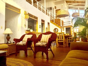 Living area - Beautiful Oceanfront Home in Zorritos - Just 2 Hours from Tumbes Airport (tumbes)