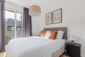 2 chambres, fer et planche à repasser, Wi-Fi, draps fournis