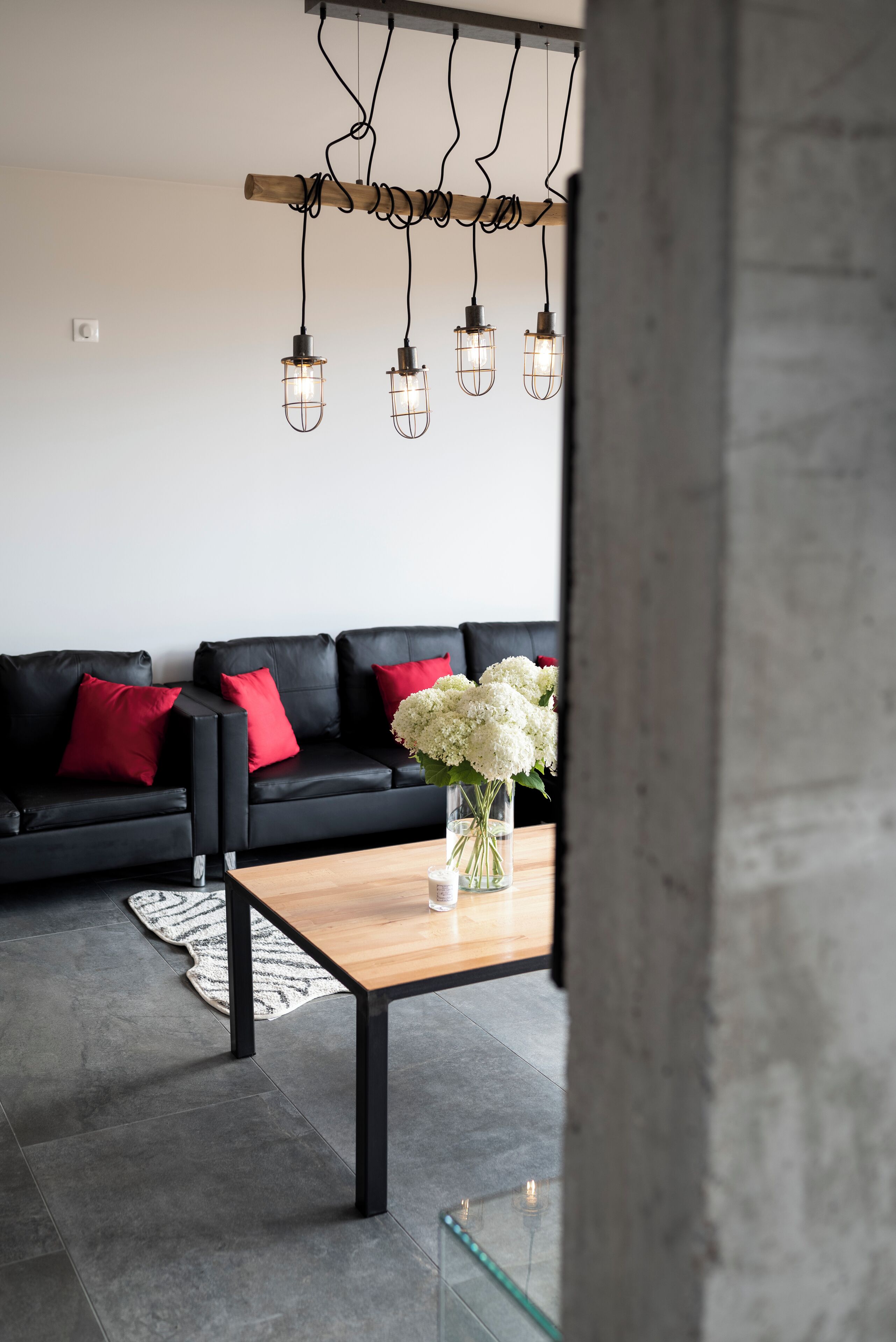 Casa Confort (La carrière) | Área de sala de estar | Smart TV de 46 pulgadas con canales digitales y oficina 