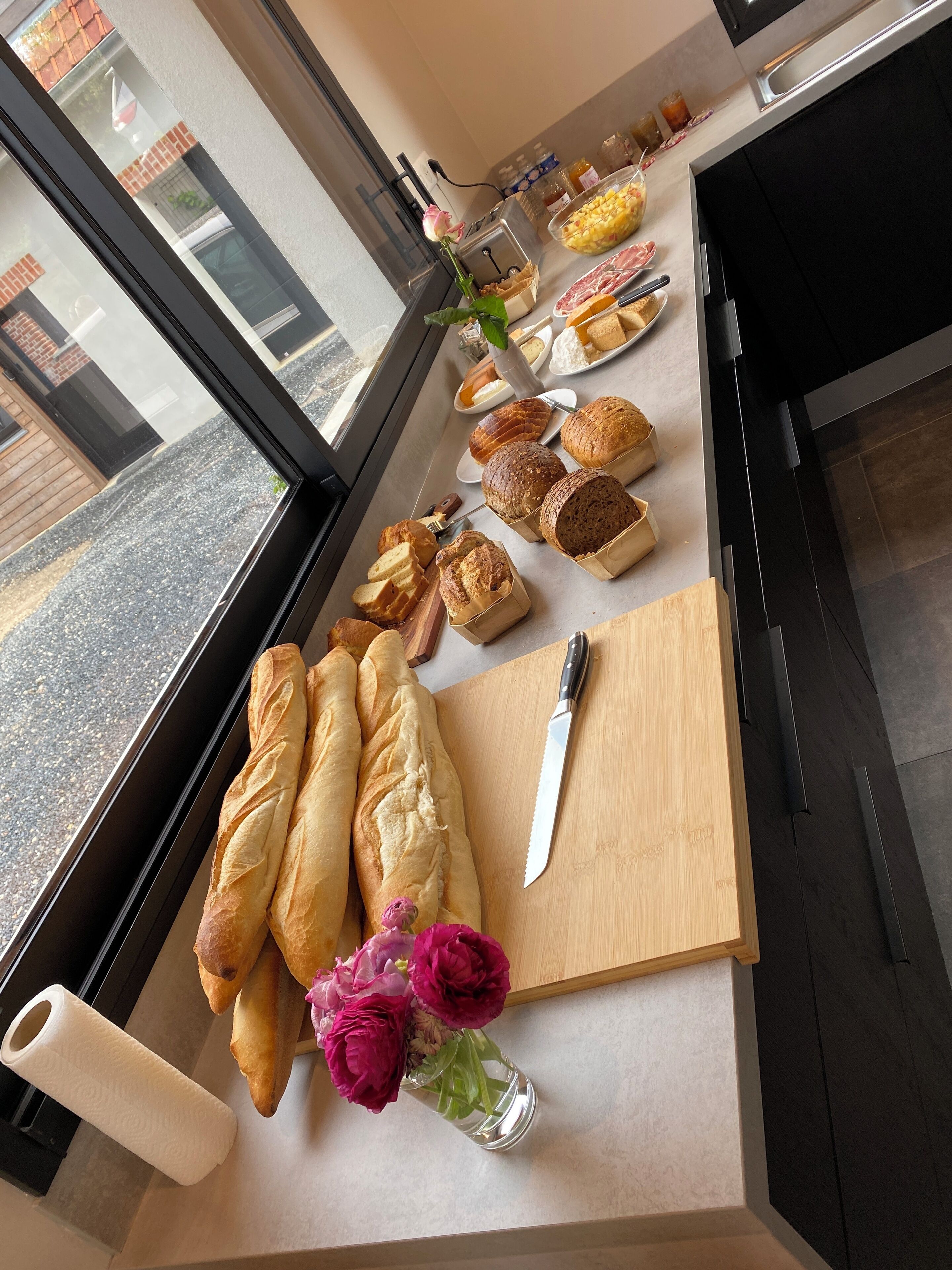 Daily buffet breakfast (EUR 12 per person)