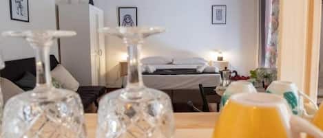 Apartment, 1 Bedroom, Balcony | Interior