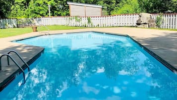 Indoor pool, a heated pool