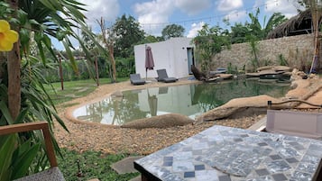 Luxury Studio Suite, Pool View | Terrace/patio