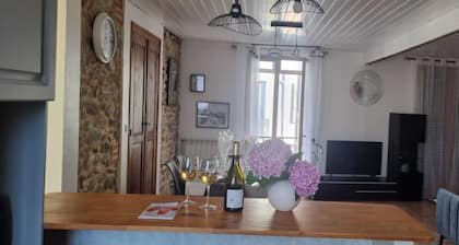 Town house with garage