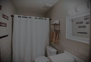 Séchoir à cheveux, serviettes fournies, savon, shampooing