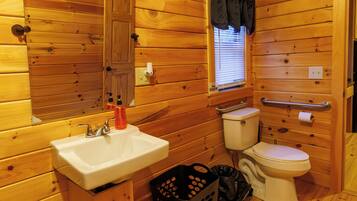 Douche, serviettes fournies