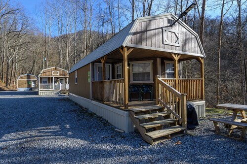 Hillbilly Hilltop Hideaway Cabins located in the heart of the Northern Hatfield McCoy Trails