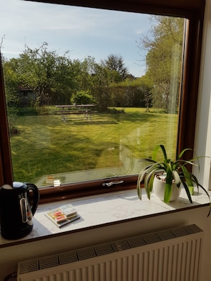 Blick von der Unterkunft