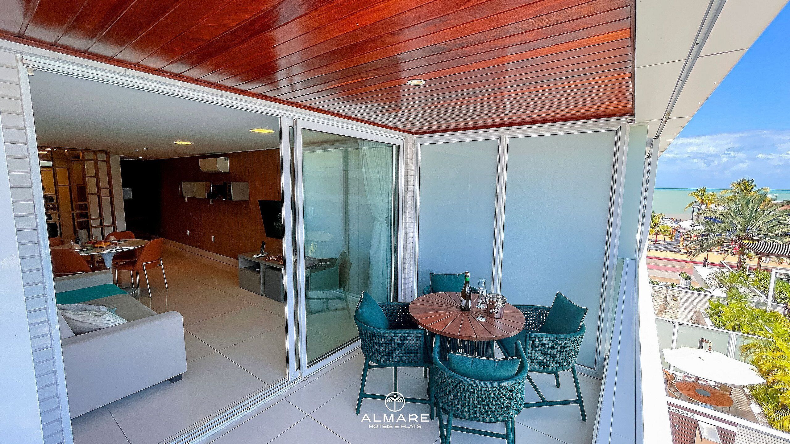 Apartamento básico | Opções para refeição ao ar livre