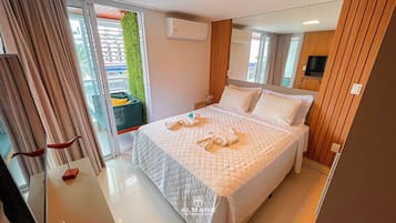 Apartamento básico | 2 quartos, Wi-Fi de cortesia