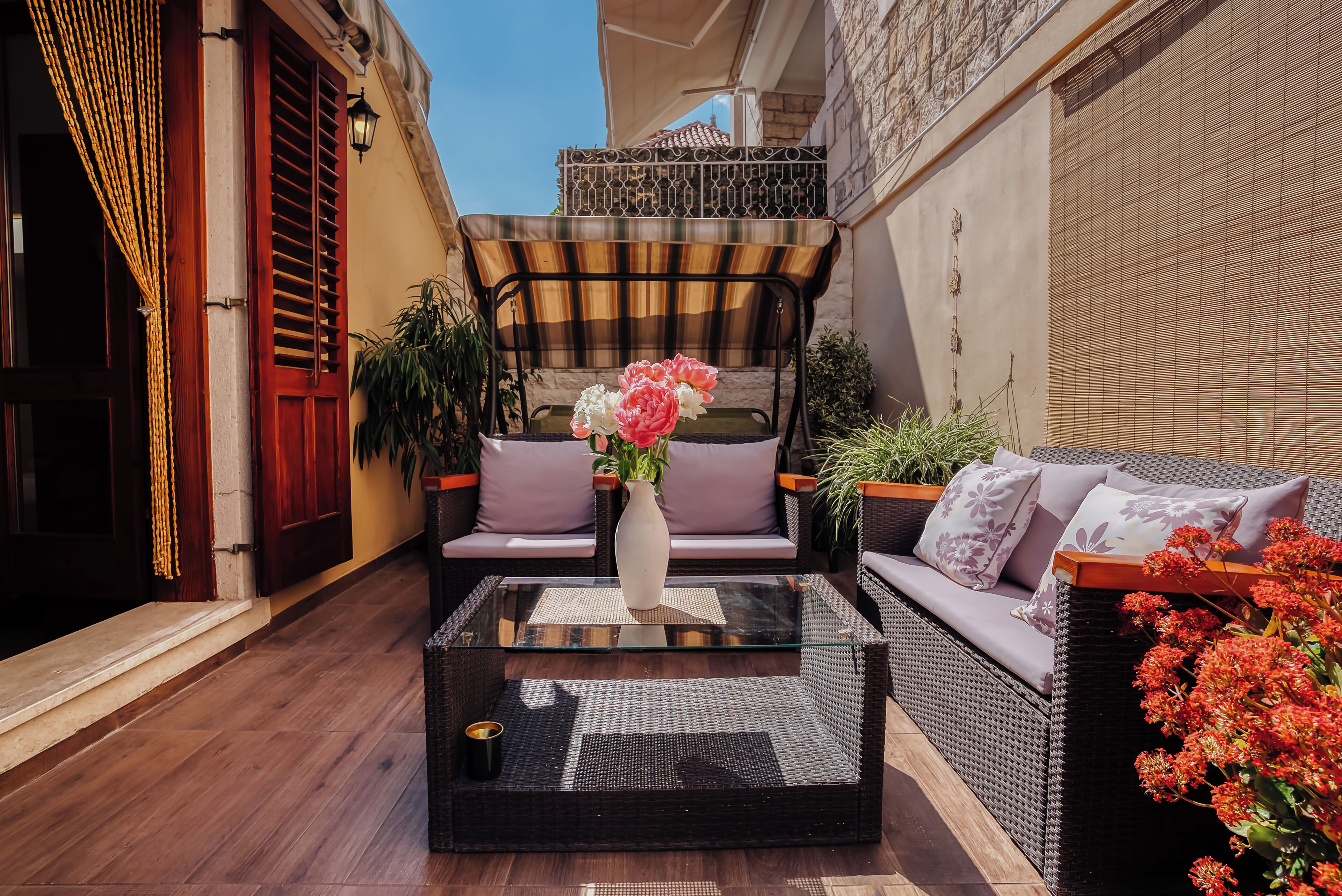 Comfort Apartment, City View | Terrace/patio