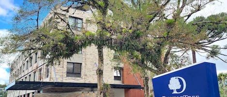 Façade de l’hébergement