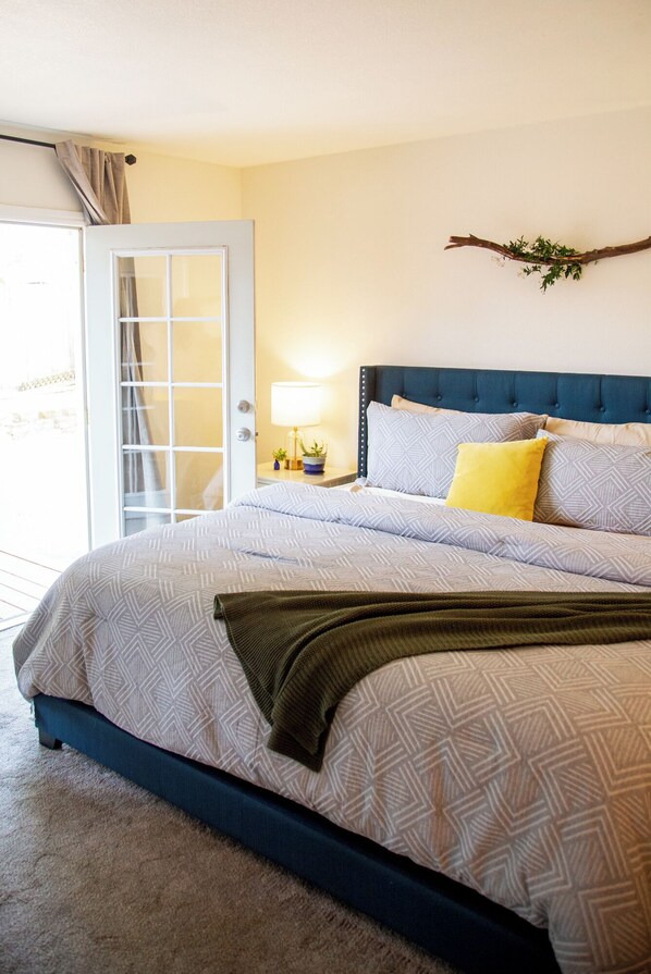4 habitaciones, wifi, ropa de cama y acceso para silla de ruedas