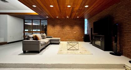 Old Brick Style Mansion With Indoor Pool