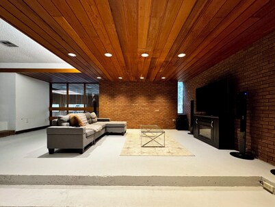 Old Brick Style Mansion With Indoor Pool