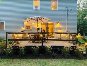 Outdoor dining - The Lane House | Private Beach Escape (Orient)