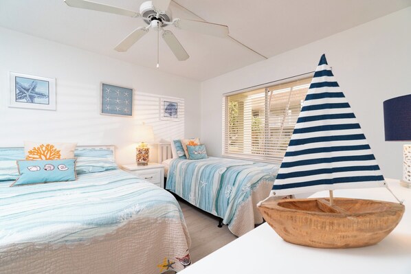 2 habitaciones, wifi gratis y ropa de cama 