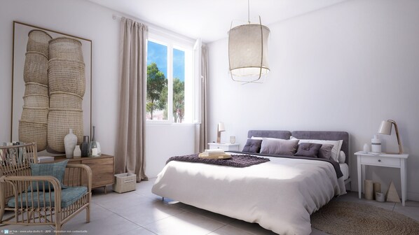 1 bedroom, iron/ironing board, travel cot, WiFi