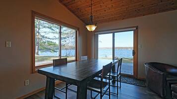 Cabin, Multiple Beds, Fireplace | View from room