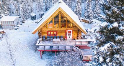 Moose Mountain Cabin - Cozy Retreat with Aurora Views
