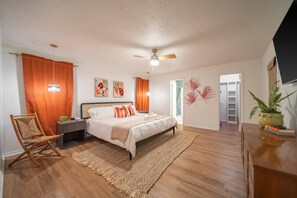 4 bedrooms, iron/ironing board, travel cot, free WiFi