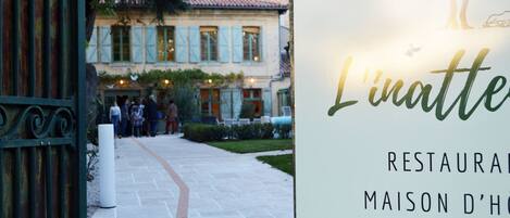 Entrada da propriedade