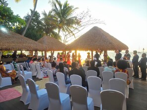 Espace mariage en plein air