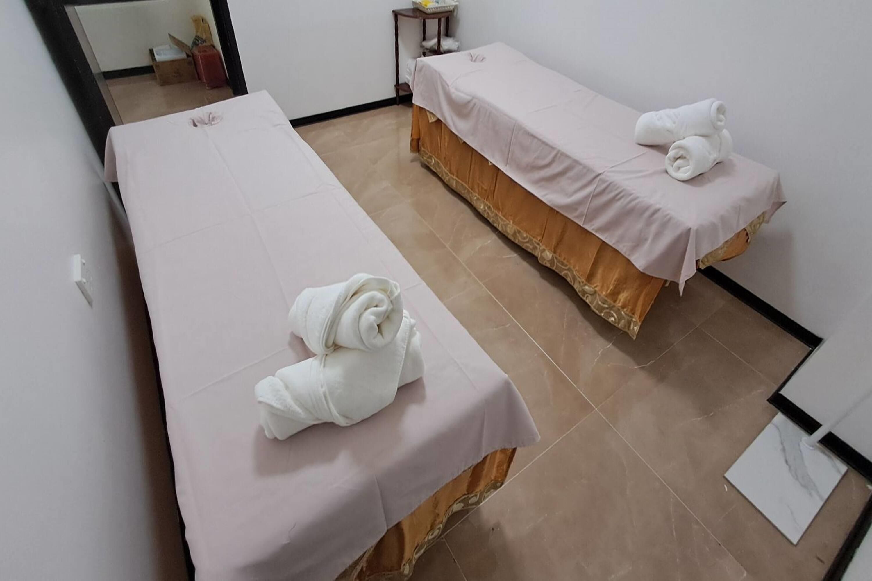 Body treatments, deep-tissue massages, body scrubs, facials