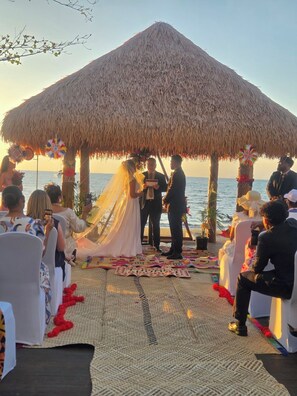 Espace mariage en plein air