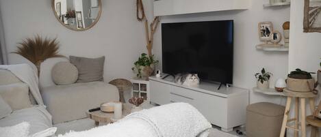 2 slaapkamers, een strijkplank/strijkijzer, wifi, beddengoed