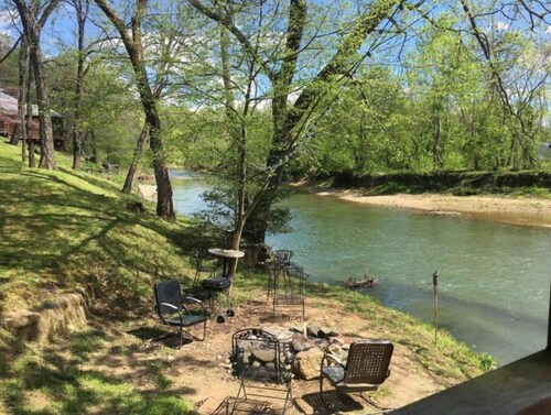 Pop's Place on the Rapidan River.