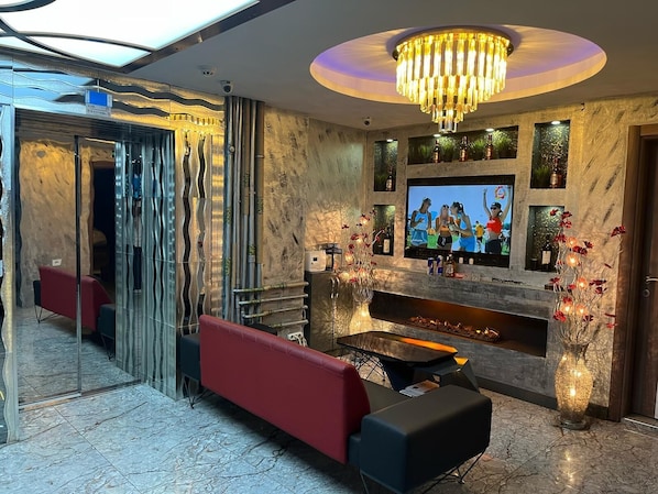 Façade de l’hébergement