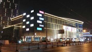 Blick von der Unterkunft