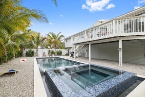Una piscina climatizada