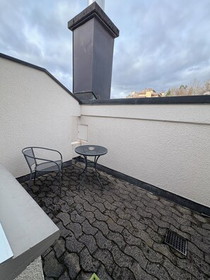 Enkeltrom – basic, balkong, bakgårdsutsikt | Balkong