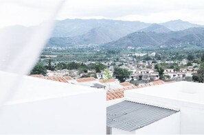 Vue depuis l’hébergement