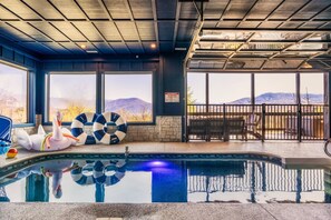 Indoor pool, a heated pool