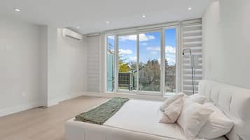 Gallery Condo | 2 bedrooms, premium bedding, iron/ironing board, free WiFi