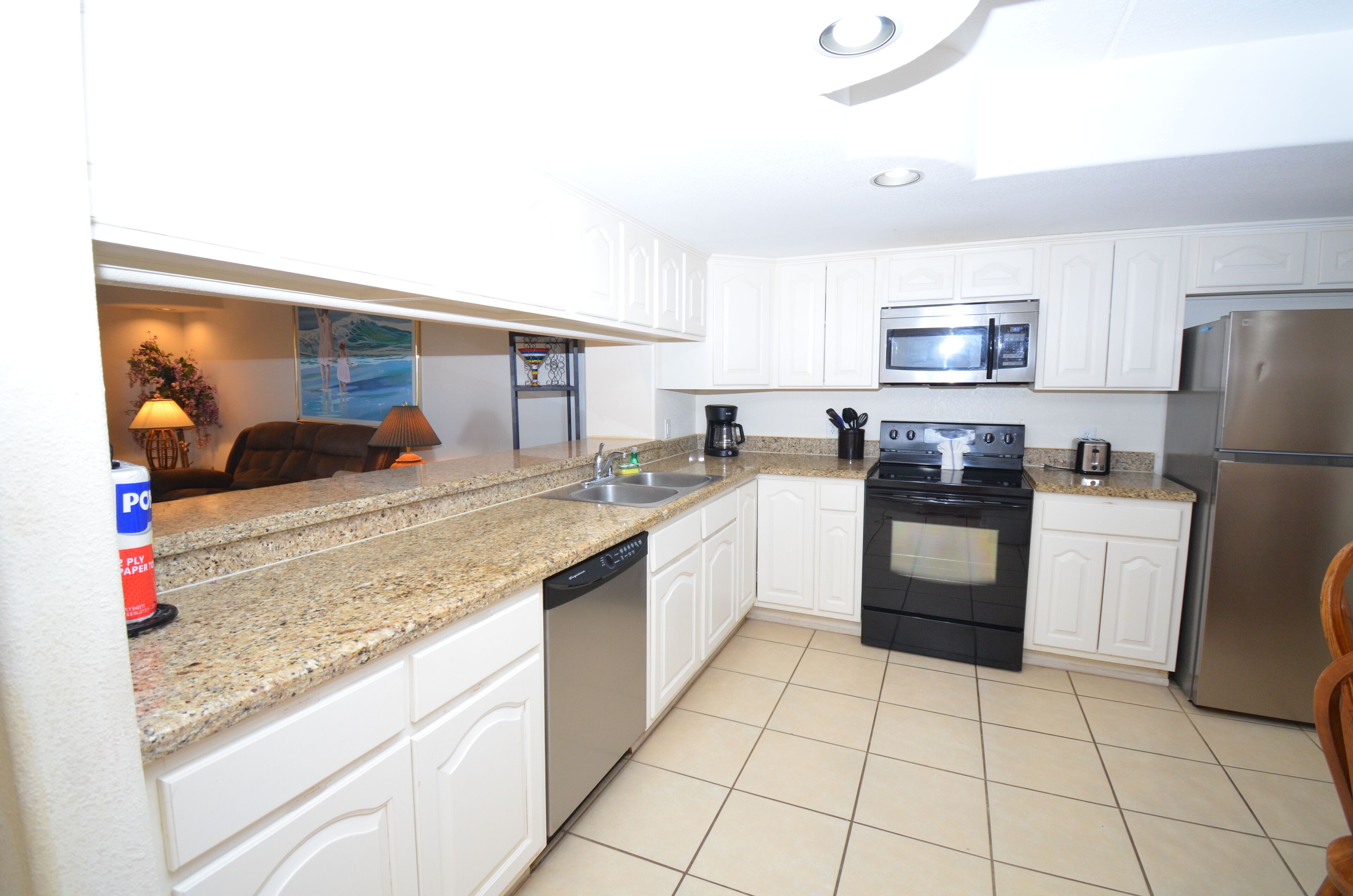 Een magnetron, een oven, een kookplaat