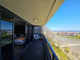 Standard Quadruple Room, River View | Balcony view