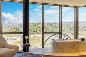 Deluxe Room, Sea View | In-room safe, desk, laptop workspace, iron/ironing board