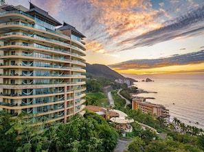 Exterior - Exclusive studio in Garza Blanca: luxury and comfort in front of the sea. (Puerto Vallarta)