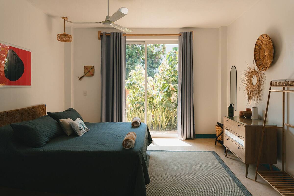 Loft luxo, 1 cama King, cozinha americana, no piso térreo | Detalhe da parte interna
